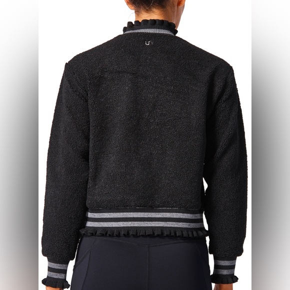 Urban Savage Pink / Black Sherpa Jacket - Picture 3 of 12